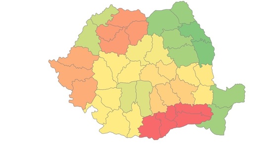 Aproape 6600 de sesizări privind săvârşirea de infracţiuni sub influenţa unor substanţe interzise, înregistrate oficial, la nivel naţional, în ultimii trei ani şi cinci luni, zona Capitalei, cu cele mai multe reclamaţii – HARTA
