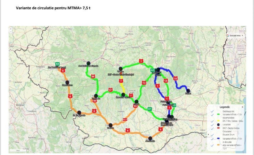 Traficul pe Valea Oltului se închide pe timpul zilei timp de o lună / Intervale speciale de circulaţie pentru riverani / CNAIR a stabilit rute ocolitoare, fără restricţii/ CFR a suplimentat trenurile / Temeri cu privire la prelungirea lucrărilor - VIDEO