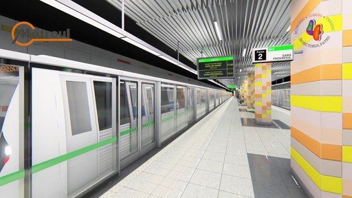 Scandal în staţia de metrou Basarab – Doi bărbaţi ar fi făcut accesul prin turnicheţi folosind o singură cartelă / Când i-au oprit agenţii de pază, unul dintre ei a folosit un spray lacrimogen

