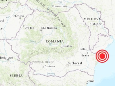 Cutremur cu magnitudinea 4, în judeţul Tulcea