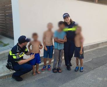 UPDATE - Constanţa: Cei patru copii dispăruţi şi căutaţi în toate staţiunile de pe litoral, găsiţi/ Poliţiştii au anunţat Protecţia Copilului pentru a lua măsuri în interesul minorilor