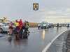 UPDATE - Două persoane au murit şi alte cinci au fost rănite într-un accident pe DN 1, în judeţul Braşov/ Traficul este blocat