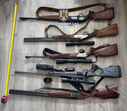 Bistriţa-Năsăud: Bărbaţi reţinuţi după ce au organizat ilegal o partidă de vânătoare în Parcul Naţional Munţii Rodnei - FOTO
