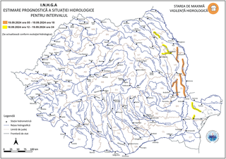 Risc de viituri majore pe râuri din Moldova, până joi