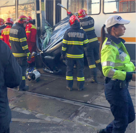 Brigada Rutieră a Capitalei: Două accidente de circulaţie între un tramvai şi un autovehicul au avut loc pe şos. Progresului, în zona imobilului cu nr. 43, din 2019 încoace / 7 evenimente rutiere, fără victime, de la începutul acestui an

