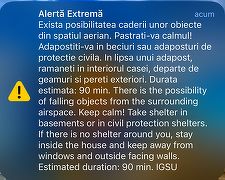 UPDATE - Mesaj RO-Alert pentru nordul judeţului Tulcea după ce a fost reperat un grup de drone care se îndreptau către ţinte de pe teritoriul ucrainean aflate la graniţa cu România / Au fost înregistrate două apeluri la 112
