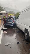 Grav accident rutier, sâmbătă după amiază, pe Valea Oltului. O tânără a murit, cinci persoane au fost rănite, două fiind în stare gravă
