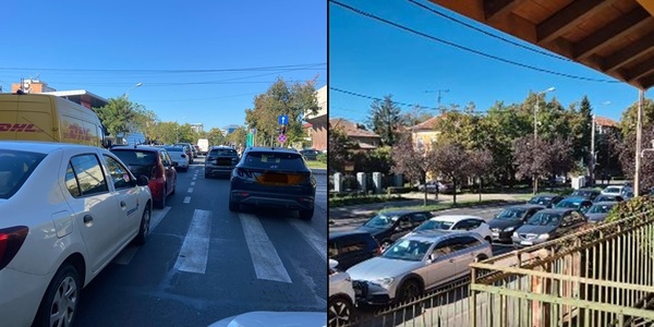 Mai multe străzi din Timişoara, blocate, după ce un influencer a anunţat că va plăti plinuri de combustibil la o benzinărie din oraş - VIDEO