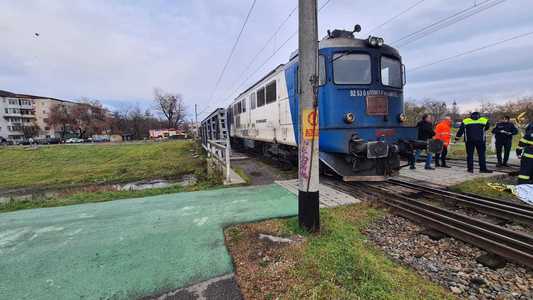 Iaşi - O persoană a fost lovită de tren