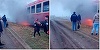 Arad: Incendiu izbucnit la un automotor cu 30 de călători/ Pasagerii au ieşit singuri, fiind preluaţi de o maşină pusă la dispoziţie de Primărie