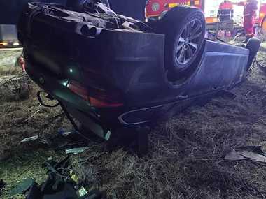 Bărbat de 30 de ani, mort într-un accident rutier în judeţul Cluj - FOTO