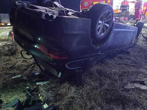 Bărbat de 30 de ani, mort într-un accident rutier în judeţul Cluj - FOTO