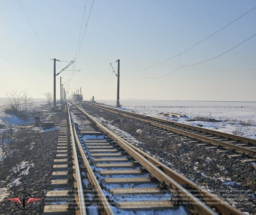 Accident feroviar în judeţul Olt - Traficul feroviar a fost reluat parţial pe Secţia Mihăeşti – Radomireşti / Lucrările continuă pe firul I / În ce constau intervenţiile