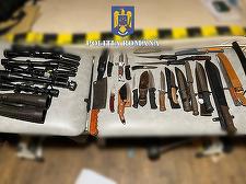 Timiş: Poliţiştii au oprit un transport ilegal de arme/ Doi bărbaţi, prinşi în flagrant în apropierea Punctului de Trecere a Frontierei Nădlac / 3 arme letale depistate, dar şi muniţie / 18 percheziţii în două judeţe - FOTO / VIDEO