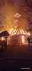 UPDATE - Incendiu la biserica din incinta Muzeului Satului Bănăţean -Timişoara / Focul a ajuns la troiţa din apropiere / O parte dintre elementele de patrimoniu ale bisericii vechi de aproape 300 de ani nu se aflau în interior - FOTO / VIDEO