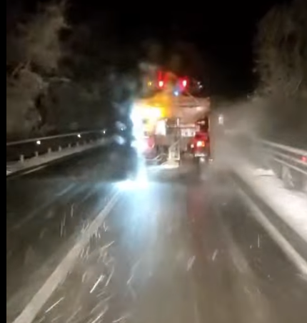 Avertisment Infotrafic – Depuneri de polei pe DN 18, în judeţul Maramureş


