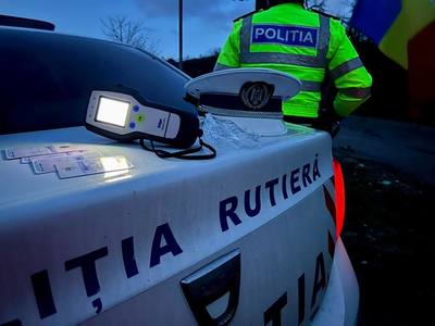 Suceava: Şofer cu alcoolemie de este 1,7 mg/l alcool pur în aerul expirat, oprit în trafic de poliţişti
