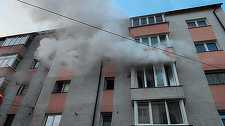 UPDATE - Suceava - Incendiu izbucnit într-un apartament dintr-un bloc din municipiul Rădăuţi.  25 de persoane s-au autoevacuat din clădire / Trei pisici, scoase din apartament / Care a fost cauza incendiului - FOTO