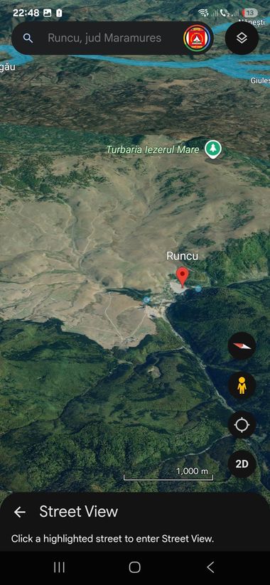 Maramureş: Incendiu de vegetaţie în zona Runcu / Salvamontiştii intervin cu o dronă cu termoviziune