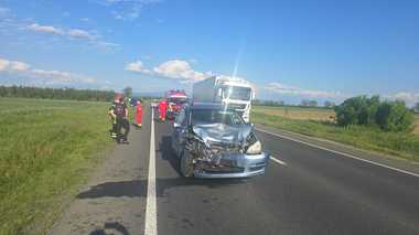 Copil de 9 ani, rănit într-un accident rutier în judeţul Timiş