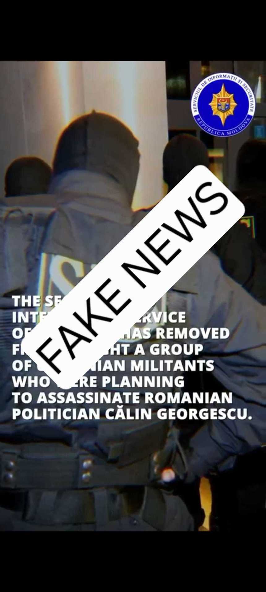 MAI, precizări după apariţia pe internet a unor informaţii conform cărora un grup de persoane ar fi încercat să îl asasineze pe Călin Georgescu: Informaţiile sunt false. Nu a existat o astfel de tentativă