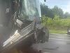Argeş: Autocar în care se aflau zeci de pasageri, implicat într-un accident rutier pe DN7
