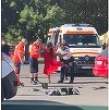 Arad: O şoferiţă cu 1,10 mg/l alcool pur în aerul expirat a produs un accident în care o altă femeie şi doi copii au fost răniţi/ Ea a fost încătuşată, după ce a făcut scandal - VIDEO