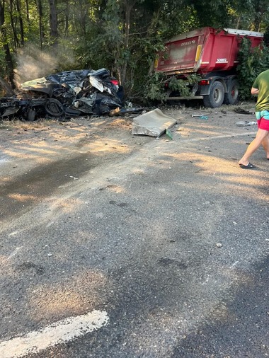 Accident grav pe şoseaua de centură a Capitalei - şoferul unuia dintre vehiculele implicate a decedat - FOTO