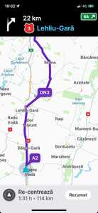 Trei incendii de vegetaţie perturbă traficul pe Autostrada Soarelui, în judeţul Călăraşi / Vizxibilitate scăzută /Circulaţia este oprită pe sensul de mers spre Capitală pe tronsonul kilometric  50 – 60