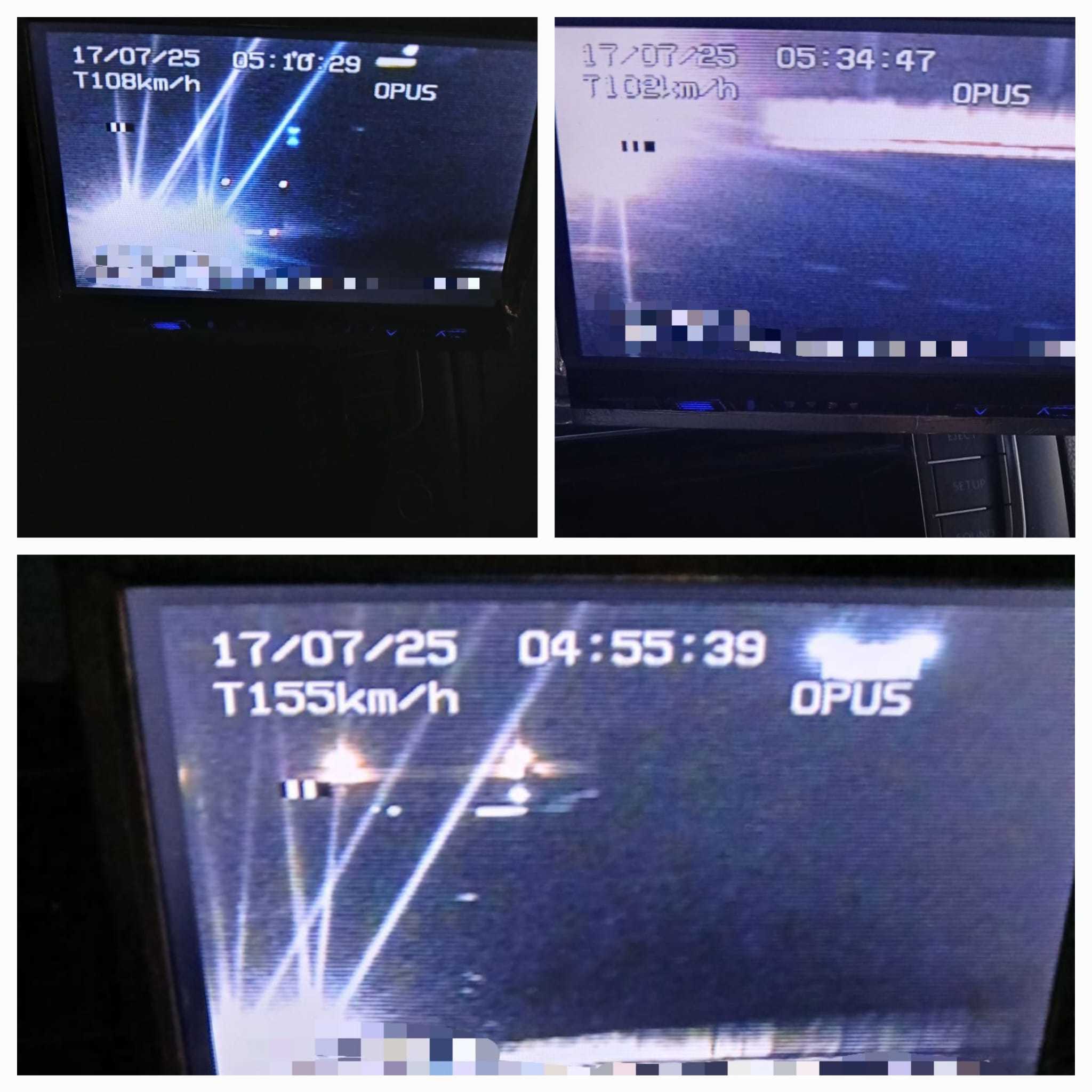 Trei şoferi au fost înregistraţi de radar în timp ce circulau cu viteze cuprinse între 102 şi 155 de kilometri la oră pe o stradă din Craiova