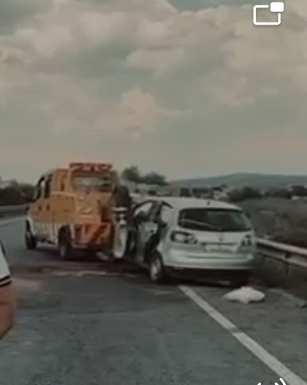 Accident pe centura de est a municipiului Cluj-Napoca, provocat de un bărbat care avea o concentraţie de 1,52 mg/l alcool pur în aerul expirat / Trei persoane au fst rănite