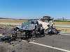 Accident grav pe centura Bârladului. Un bărbat a murit strivit în maşina de teren pe care o conducea, după ce aceasta a intrat sub un TIR - FOTO