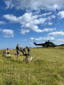 
Elicoptere ale Forţelor Aeriene Române aflate în timpul unui exerciţiu au identificat o tânără de 18 ani grav rănită în Masivul Ceahlău / Pacienta a primit primul ajutor, a fost imobilizată pe targă şi coborâtă