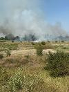 Puternic incendiu de vegetaţie în judeţul Vrancea – A fost activată grupa operativă a Inspectoratului pentru Situaţii de Urgenţă ”Anghel Saligny” - FOTO / VIDEO