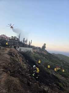 IGSU: Pompierii români din Grecia, solicitaţi să intervină la un incendiu de vegetaţie, în regiunea Anatoliki Attiki