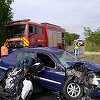 Un mort şi un rănit, în urma unui accident între o motocicletă şi un autoturism produs pe o şosea care leagă judeţele Giurgiu şi Dâmboviţa

