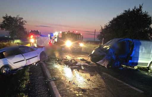 Bihor - Trei persoane au murit în urma unui accident rutier produs pe DN 19 E - FOTO
