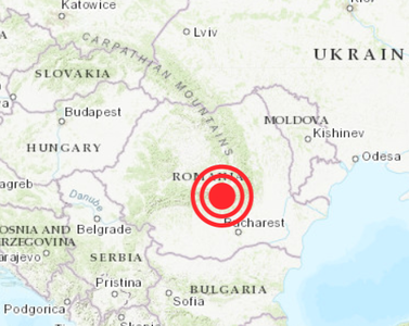 Cutremur cu magnitudinea 3,3 în judeţul Braşov / Seismul s-a produs la doar 5 kilometri adâncime, la aproximativ 23 de kilometri de municipiul Braşov


