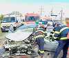 Accident cu patru victime în municipiul Slobozia - FOTO
