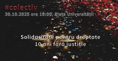 UPDATE - 10 ANI DE LA COLECTIV – Marş cu câteva mii de oameni în Bucureşti – Participanţii cer dreptate: ”Nimeni nu e vinovat, dar 65 sunt morţi” - VIDEO