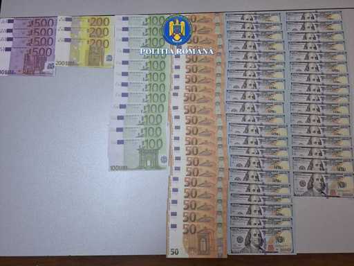 Galaţi: Tânăr de 29 de ani, anchetat după ce ar fi jucat la păcănele cu euro şi dolari falşi