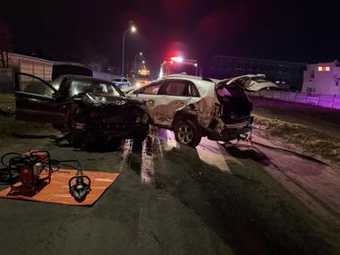 Accident rutier în Târgu Mureş - Şase persoane rănite, una fiind în stare gravă - FOTO