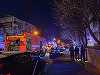 UPDATE - Incendiu cu degajare mare de fum într-un bloc din Alexandria – 12 persoane s-au autoevacuat, iar cinci au fost coborâte cu ajutorul autoscării / Trei persoane au suferit atac de panică - FOTO