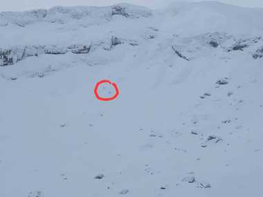 Avalanşă de mari dimensiuni în Munţii Făgăraş / Recomandările Salvamont