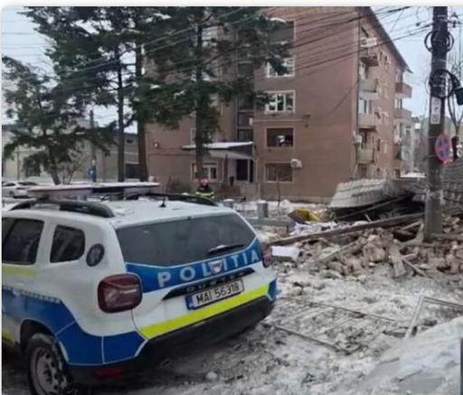 Explozie la Poliţia Lugoj: Au fost chemaţi specialiştii INSEMEX/ Sunt suspiciuni că ar exista o pungă de gaz în subteran/ 31 de oameni au fost evacuaţi