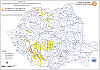 Hidrologii au actualizat prognoza - Risc de viituri rapide şi inundaţii locale pe mai multe râuri din ţară, până miercuri / Zonele vizate