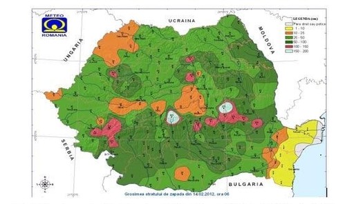 Meteorologi: Februarie, o lună a contrastelor termice, cu episoade de temperaturi la fel de scăzute ca în prima lună a anului, dar şi cu intervale de timp cu un regim termic primăvăratic / Ce recorduri s-au înregistrat în anii anteriori în luna februarie