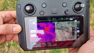 Copilul care se presupune că a căzut în râul râul Someş, la Gherla, în luna ianuarie, căutat cu ajutorul dronelor cu AI / Imaginile, trimise spre analiză către Centrul Naţional de Analiză Date Salvamont