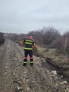 Muniţie neexplodată, descoperită în zona Cimitirului Evreiesc din Iaşi / Proiectilul a fost ridicat de către pompieri / Specialişti: Reprezintă un pericol major pentru siguranţa publică, chiar şi atunci când par vechi, deteriorate sau inactive - FOTO

