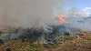 Mureş: Pompierii acţionează, de peste două zile, pentru stingerea unui incendiu care a cuprins patru tone de deşeuri, în oraşul Luduş  - FOTO